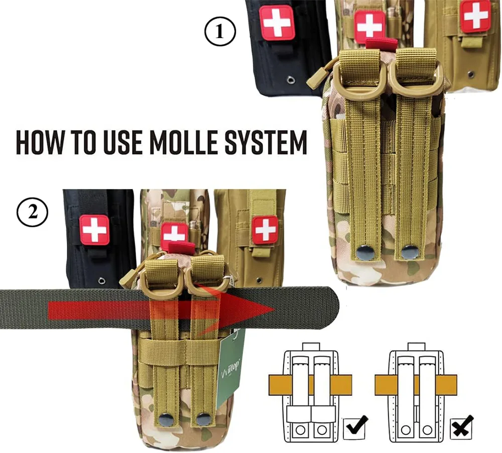 Compact Molle Assault Backpack First Aid Bag