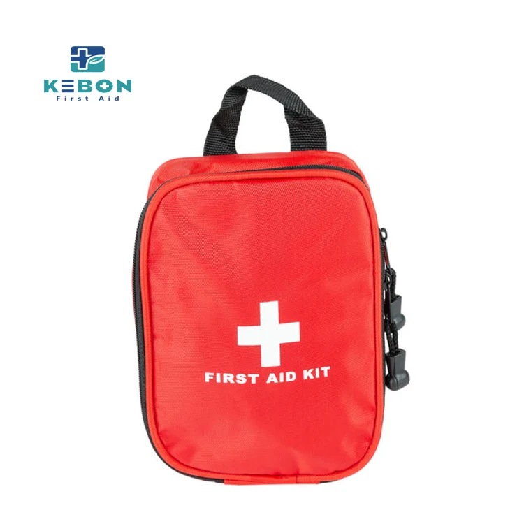 Red Vertical First Aid Pouch