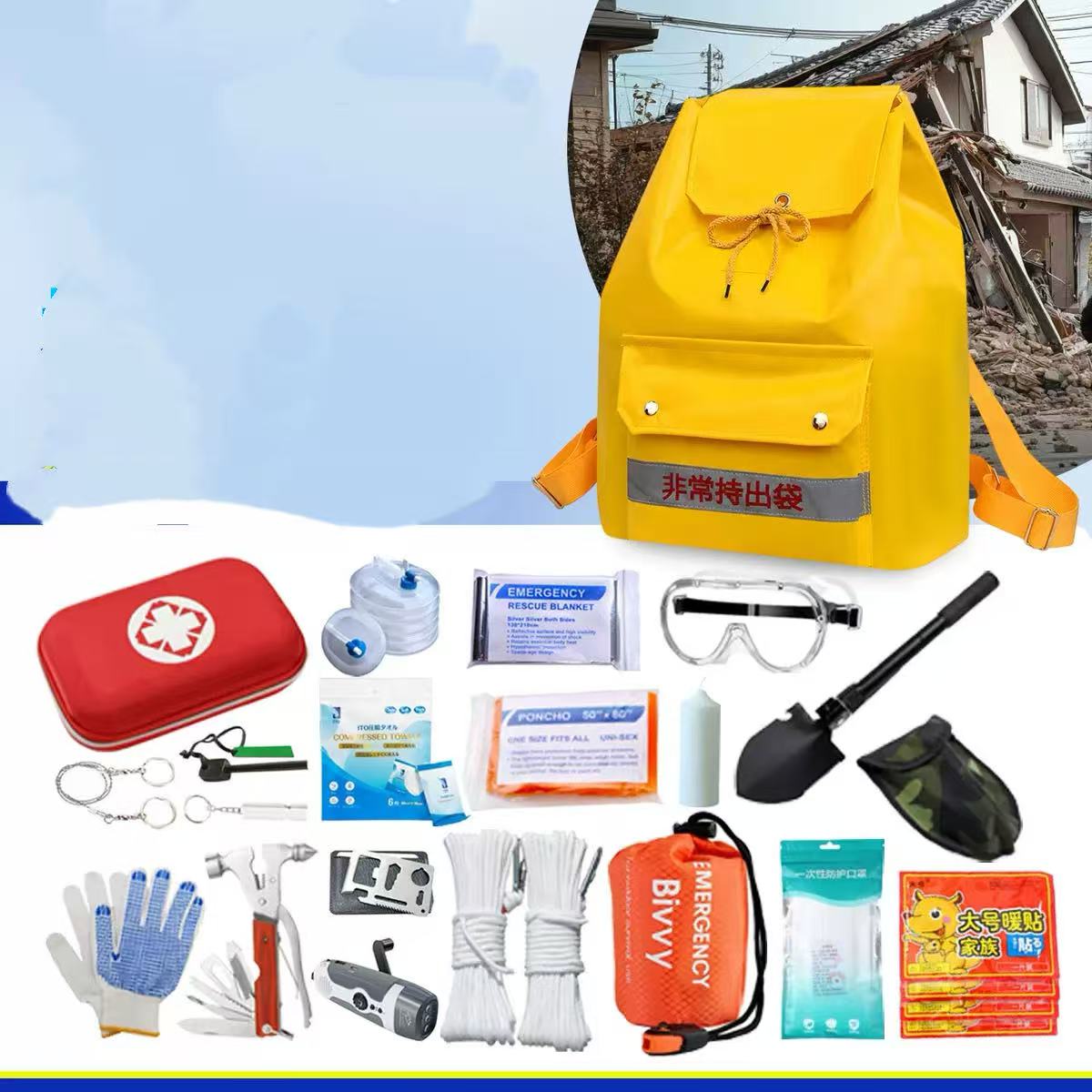 Esittelyssä KEBON Emergency Survival -reppu – paras katastrofivalmiuskumppanisi