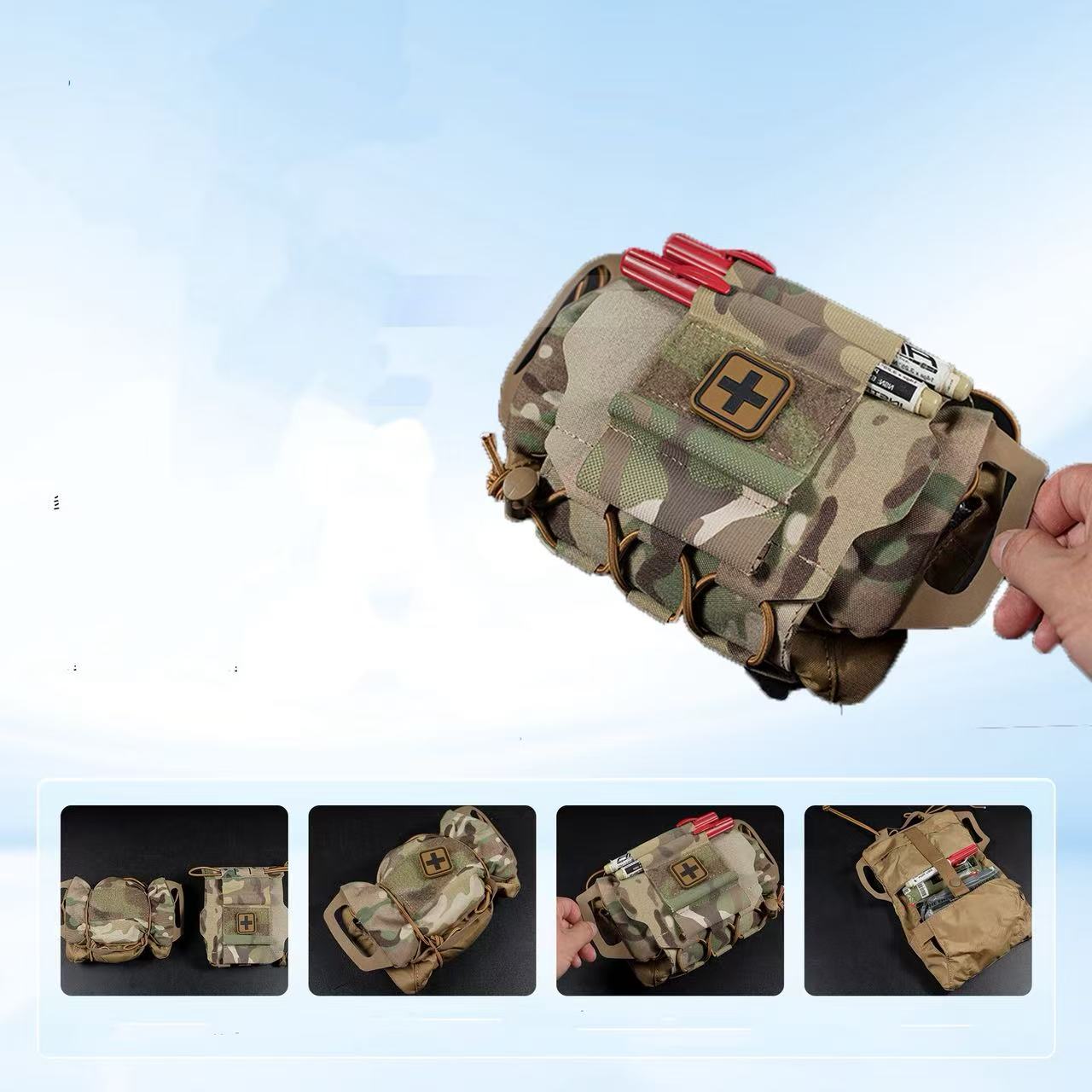 Esittelyssä KEBON Rapid Deployment Pull-Out Tactical Medical Kit – suunniteltu tehtävää varten, valmiina hetkeen